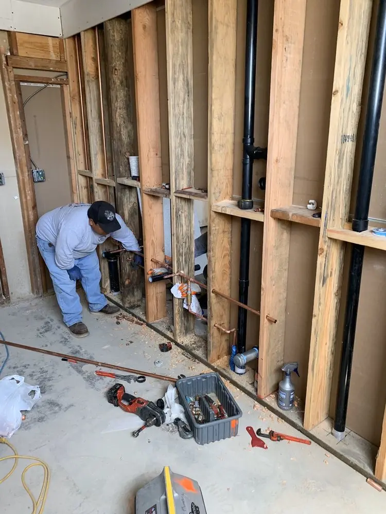 Commercial rough-in plumbing for Water Heater Replacement in West Allenhurst